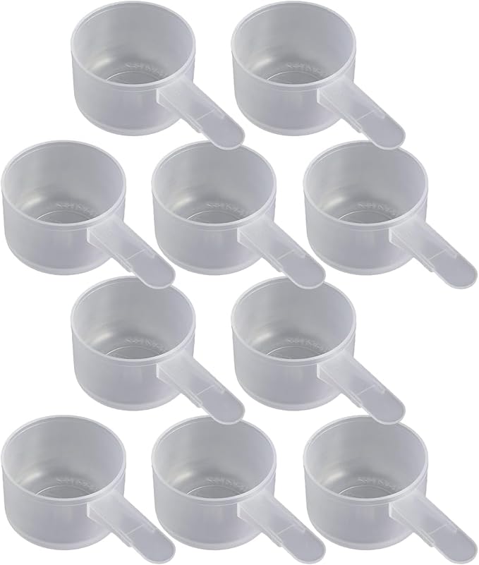 23 mL Plastic Measuring Packaging Scoop, Short Handle by Advanced+Girl