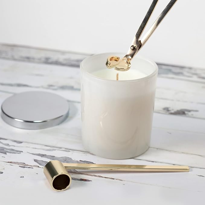 Candle Wick Trimmer and Candle Snuffer Accessory Set – Pick Your Color - Image 2