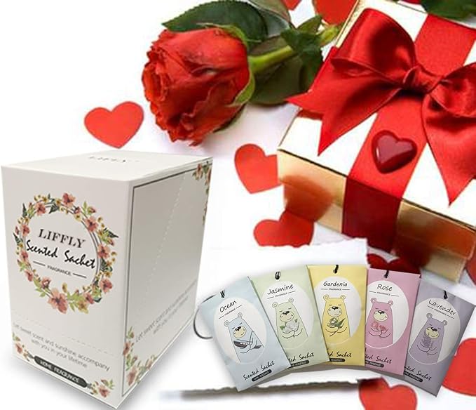 14 Packs Sandalwood Scented Sachets Bag - Image 6