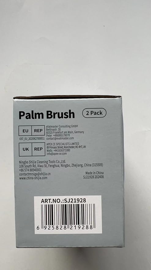 MR.SIGA Dish Scrub Brush, Palm Brush Dish Scrubber - Image 8