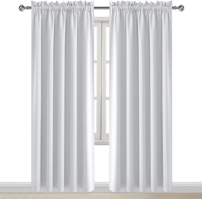 DWCN White Room Darkening Curtains - Image 9