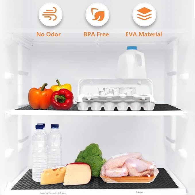 Shelf Liners for Kitchen Cabinets Refrigerator Liners Waterproof & Oil-Proof - Image 6
