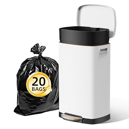 KUK 13 Gallon Kitchen Trash Can by KUK