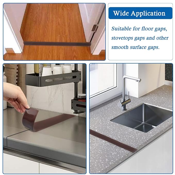 Floor Transition Strip Self Adhesive Floor Cover Strips Laminate 3" Wide Vinyl - Image 7