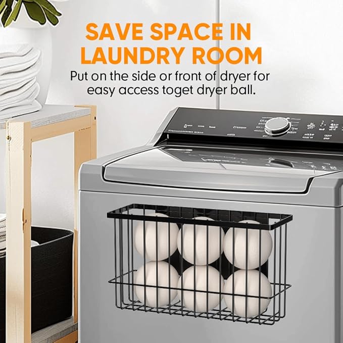 Magnetic Dryer Ball Holder for Laundry Room Organization and Storage, Magnetic - Image 4