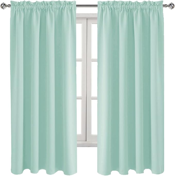 DWCN Blackout Curtains Thermal Insulated, Energy Saving & Noise Reducing - Image 9