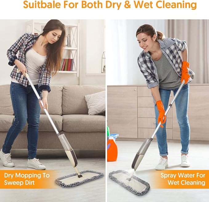 Spray Wet Mops for Hardwood Floor Cleaning - Image 4