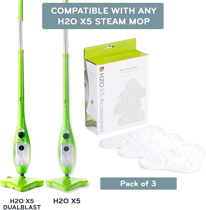 H2O X5 5-in-1 Multi-Purpose Steam Mop, Handheld Steam Cleaner, Adjustable Height - Image 6
