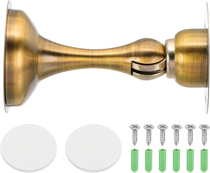 MECCANIXITY Magnetic Door Stoppers Stainless Steel Door Stops, Wall Floor by MECCANIXITY