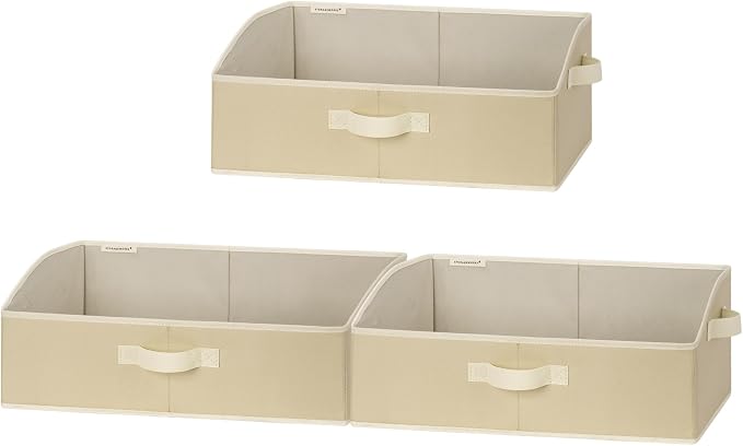 StorageWorks Closet Storage Bins, Trapezoid Organizer Box by StorageWorks