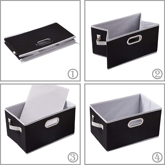 PRANDOM Larger Collapsible Storage Bins - Image 5