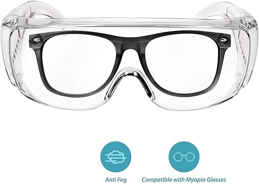 Safety Anti Fog Goggles 3-Pack - Image 2