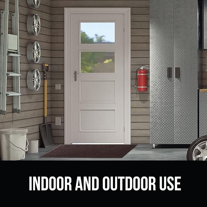GORILLA GRIP Front Door Mat, Indoor Outdoor Ultra Absorbent HydroAbsorb Doormat - Image 8