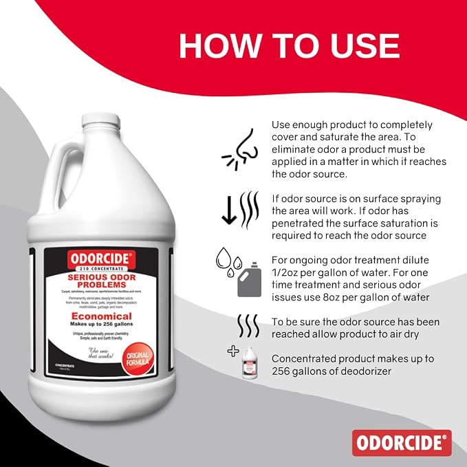 Odorcide Odor Eliminator Concentrate: Odor Eliminator - Image 2