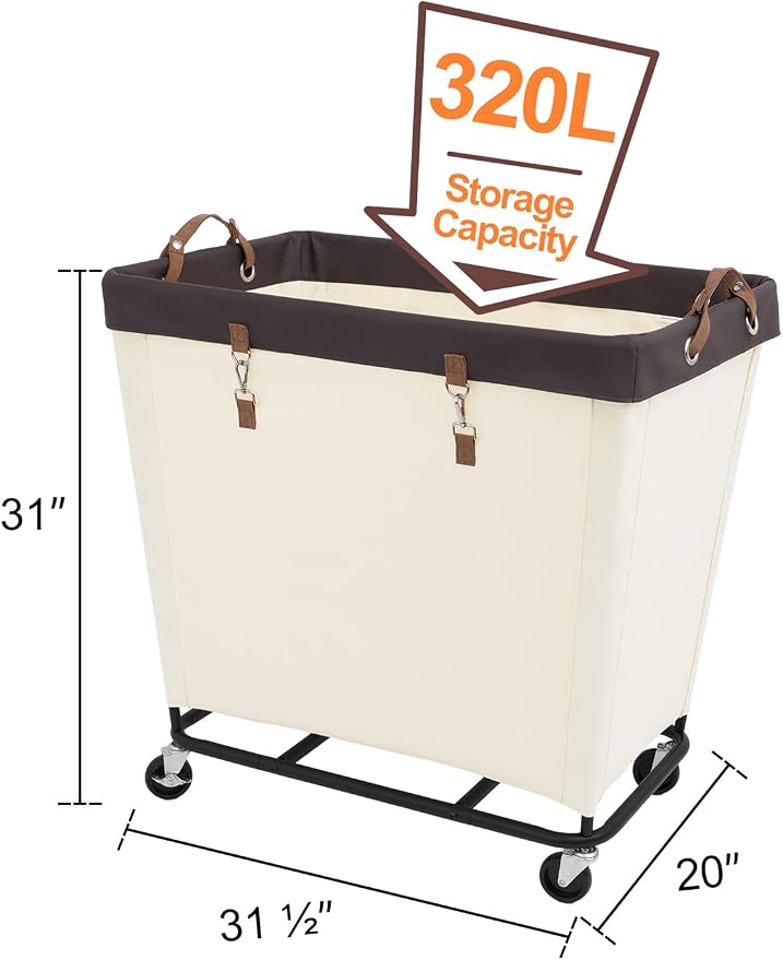 StorageWorks 320L Laundry Basket - Image 2