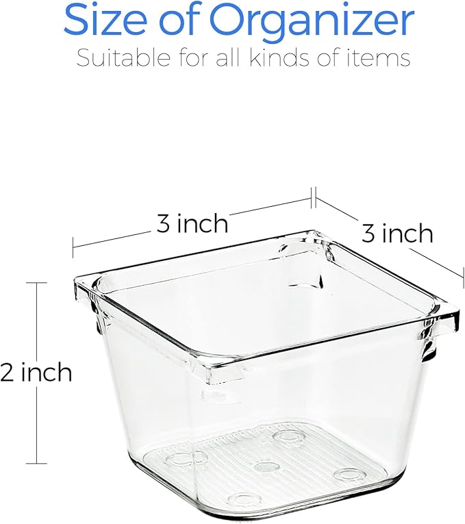 Ravinte 6 Pack Drawer Organizer - Image 3