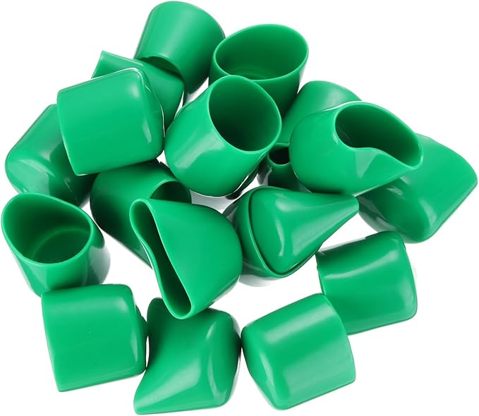 uxcell 20pcs Rubber End Caps 32mm ID Vinyl PVC Round Tube Bolt Cap Cover Screw - Image 4