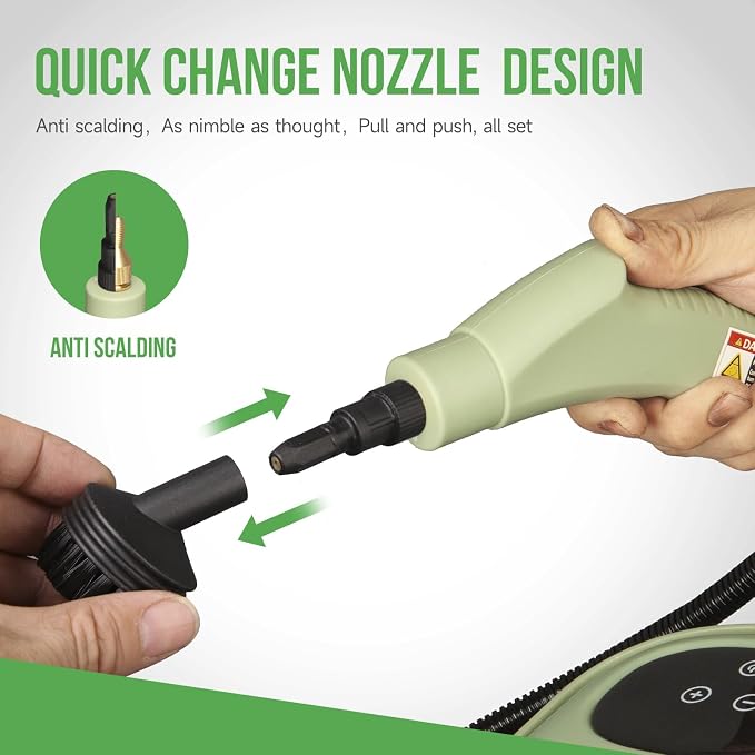 Handheld Steam Cleaner Multipurpose Portable Steamer Upholstery Cleaner Machine - Image 6