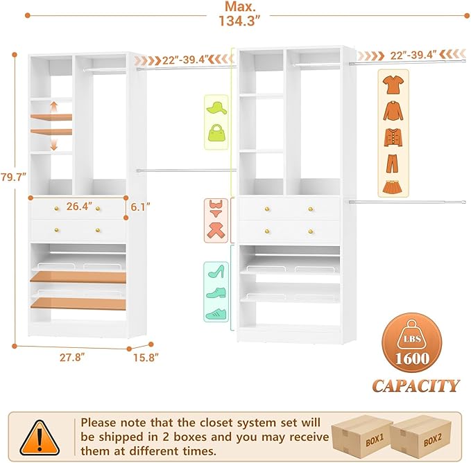 Closet System, Walk-in Closet System - Image 3