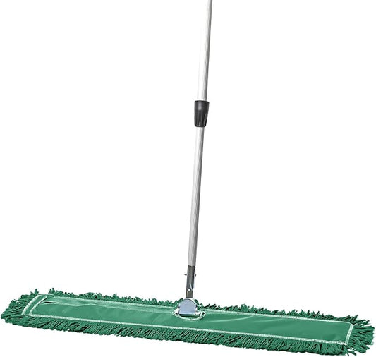 36 Inch Green Commercial Dust Mop & Floor Sweeper by TidyTools