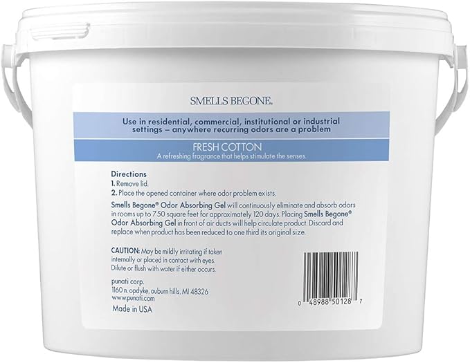 SMELLS BEGONE 1-Gallon Odor Absorber Gel - Image 3