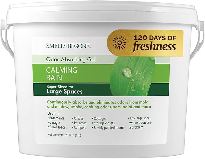 SMELLS BEGONE 1-Gallon Odor Absorber Gel by SMELLSBEGONE