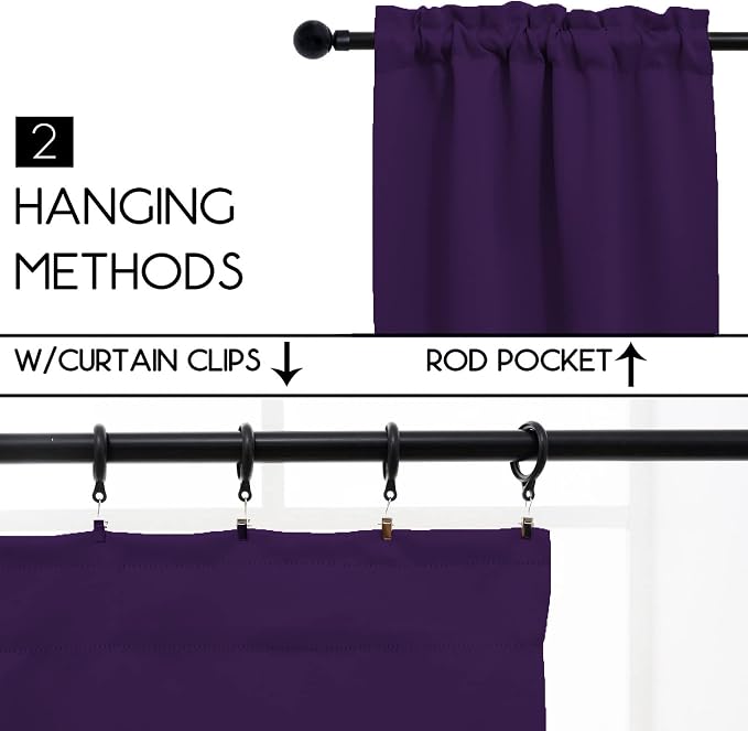 Pickluc Rod Pocket Tier Curtain - Image 2