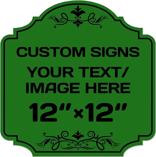 Personalized Aluminum Metal Signs by Repaly