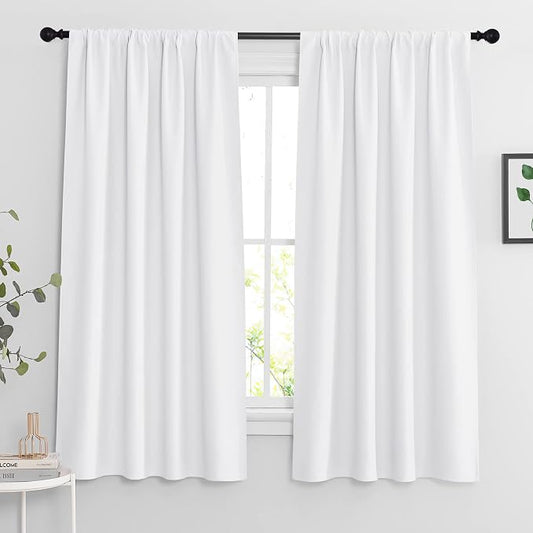 RYB HOME Blackout Curtains 63 inches Long by RYBHOME