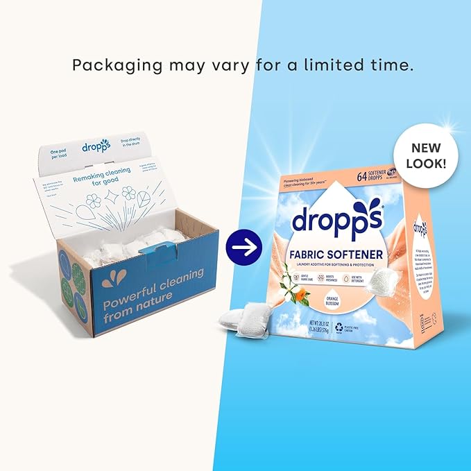 Dropps Laundry Fabric Softener Pods, Soft Fabrics - Image 7