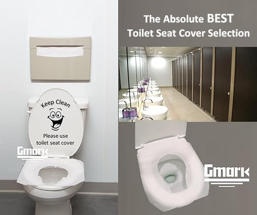 Gmark Paper Toilet Seat Covers - Image 2