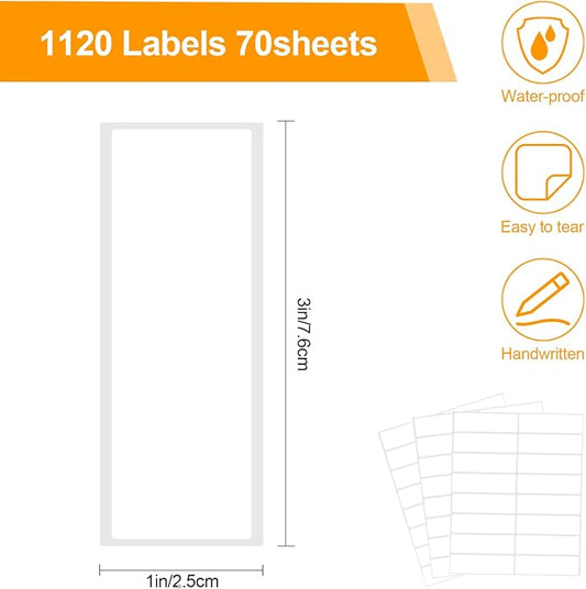 Joyberg 1120 PCS Removable Freezer Labels - Image 2