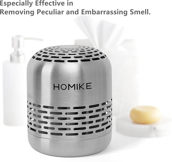 HOMIKE Refrigerator Deodorizer, Odor Eliminator, Last up to 10 Years - Image 3