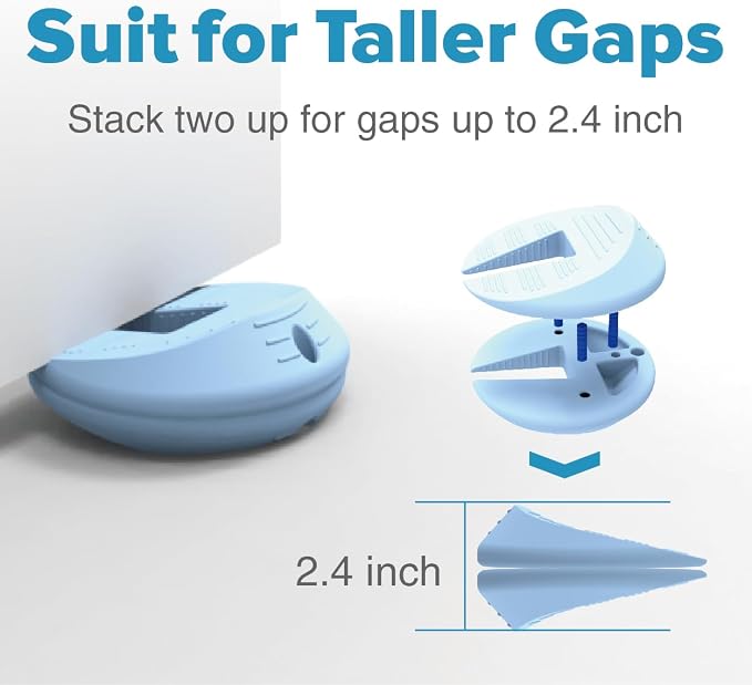 Door Pinch Guard and Stopper, Durable Silicone Finger Pinch Guard, Prevents - Image 6