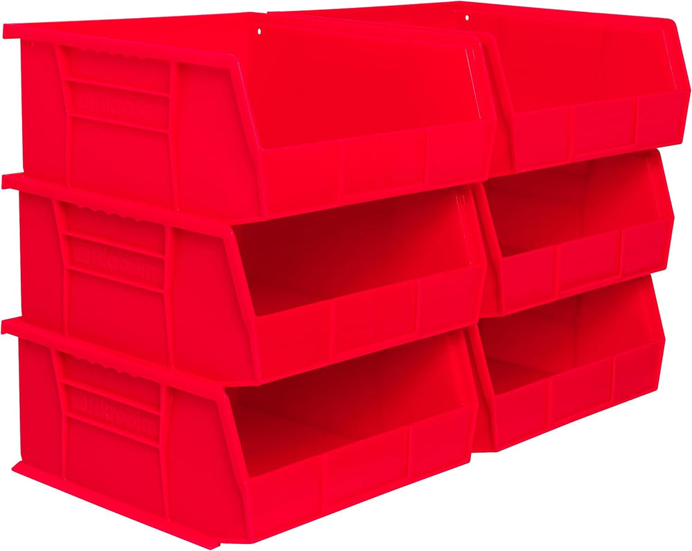 Akro-Mils 30235 AkroBins Plastic Storage Bins, Space-Saving Stackable Bins
