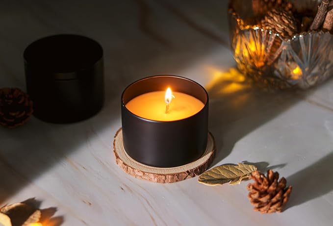 Candle Tins with Lids, 3 Wicks Candle Jars 14oz/420ml Candle Containers 12 Pack - Image 5