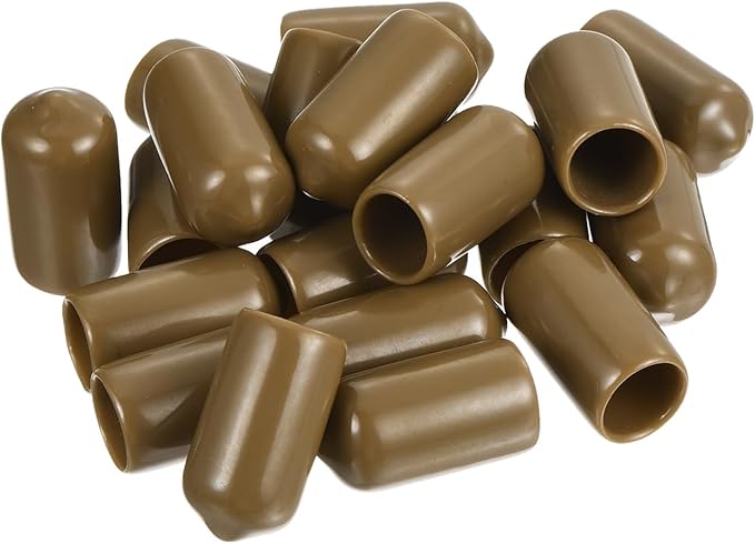 uxcell 20pcs Rubber End Caps 10mm ID Vinyl PVC Round Tube Bolt Cap Cover Screw - Image 4