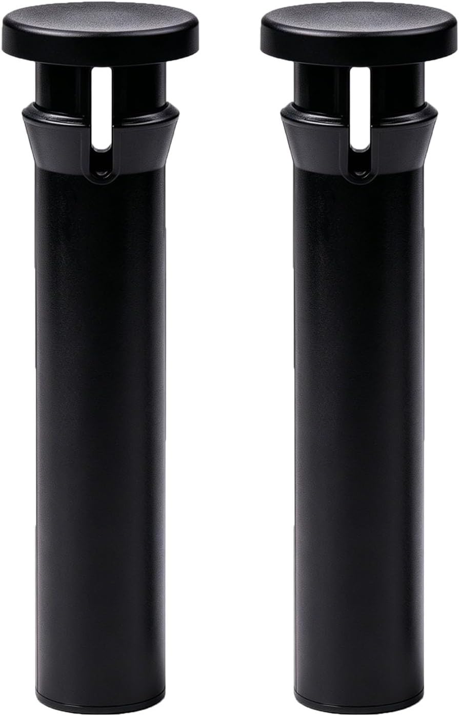 2 Pack Heavy Duty Wheelie Trash Can Bin Lid Hinge Pins Fit for Rehrig Sierra Huskylite 95-Gallon Wheeled Trash Can Lids Latch Stronger for Outdoor Household Commercial Wheelie Trash Bins Accessories