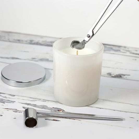 Candle Wick Trimmer and Candle Snuffer Accessory Set – Pick Your Color - Image 2