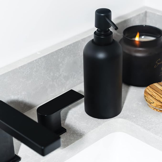 Soap Dispenser - Refillable Resin Pump Bottle - Image 4