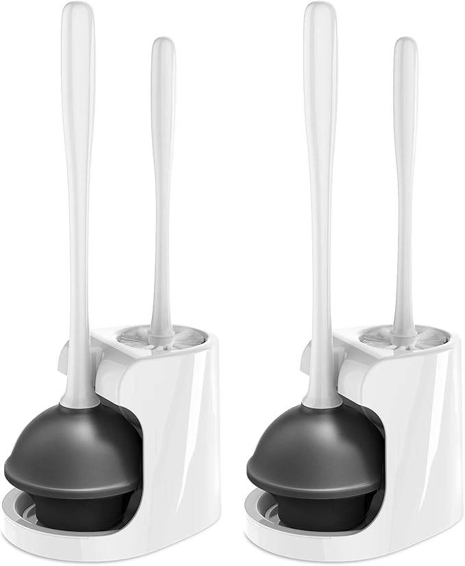 MR.SIGA Toilet Plunger and Bowl Brush Combo by MRSIGA