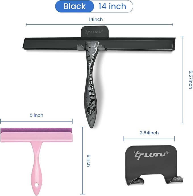 All-Purpose Silicone Shower Squeegee - Image 7