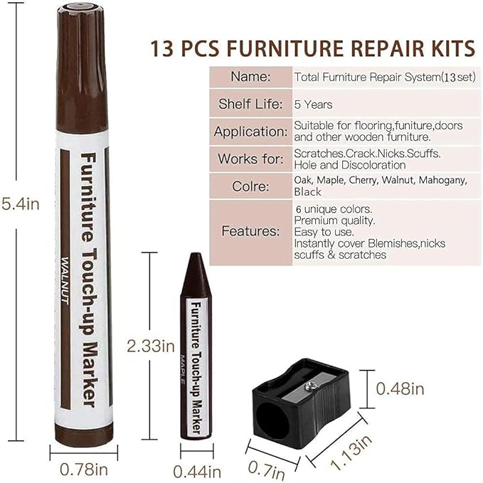 Furniture Repair Kit Wood Markers - Image 2