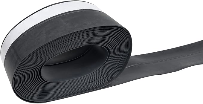 Black Weather Stripping for Window Doors Self Adhesive Weatherstrips 16 Feet - Image 2