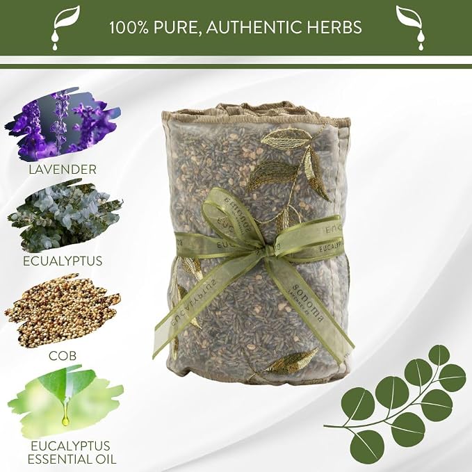 Sonoma Lavender, Dried Eucalyptus and Lavender Sachets by The Yard - Image 4