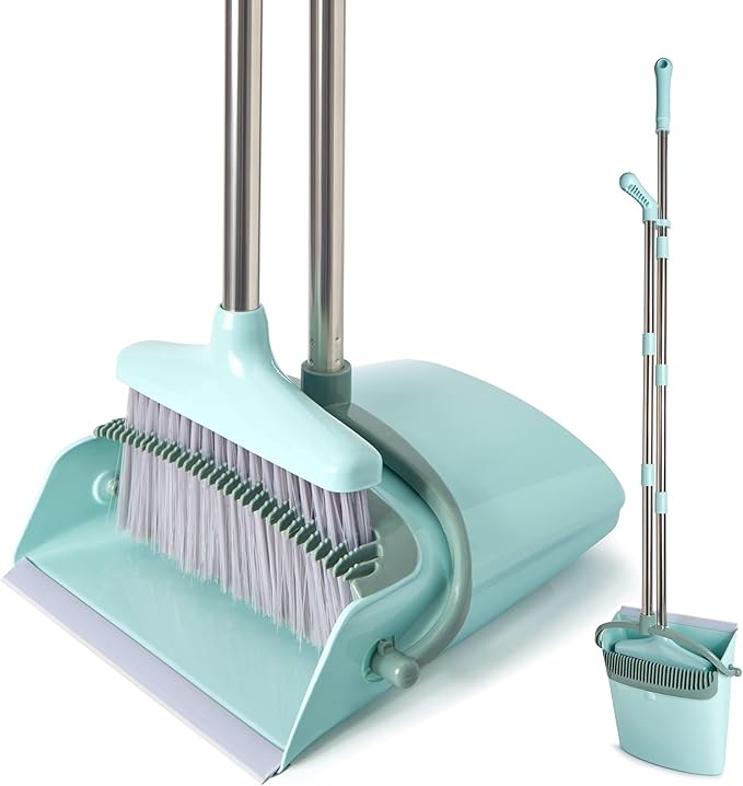 XXXFLOWER Broom and Dustpan Set by XXXFLOWER