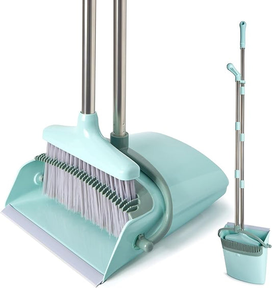 XXXFLOWER Broom and Dustpan Set by XXXFLOWER