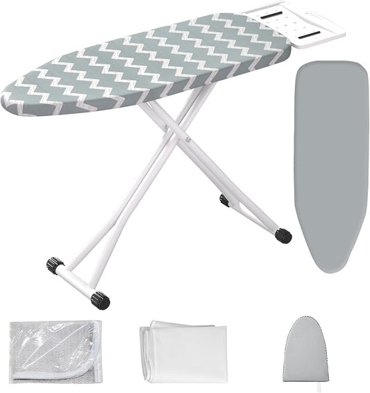 Ironing Board, Foldable Ironing Board Adjustable Height Compact Iron Board by Unknown