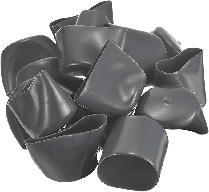 uxcell 20pcs Rubber End Caps 45mm ID Vinyl Round Tube Bolt Cap Cover Thread - Image 4