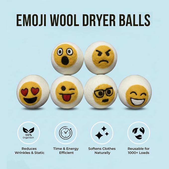 Ezhippie Quality Wool Dryer Balls - Image 4